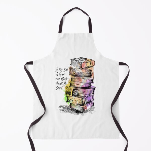 Item preview, If My Book Is Open Your Mouth Should Be Close National Library Week Quote designed and sold by SantogadeElenas.