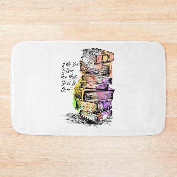 Item preview, If My Book Is Open Your Mouth Should Be Close National Library Week Quote designed and sold by SantogadeElenas.