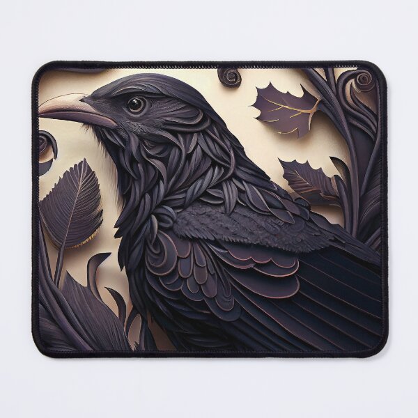 Item preview, Black Crow Beautiful Illustration. designed and sold by The-Dark-Art.