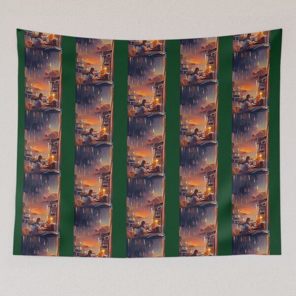 Item preview, Midnight Library  National library week  literacy week   designed and sold by SantogadeElenas.