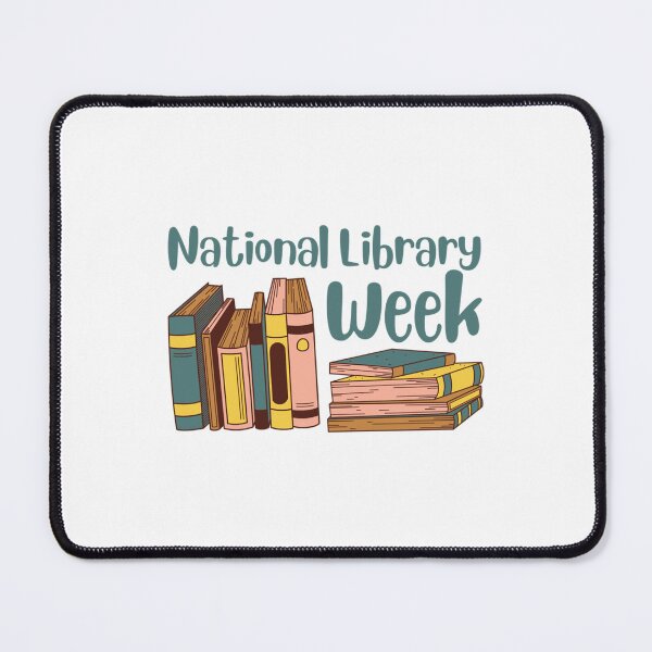 Item preview, National Library Week (1) designed and sold by SantogadeElenas.