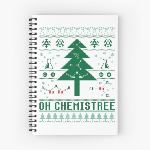 Item preview, Oh Chemistree Ugly Sweater Christmas Chemisty Motive HoHoHo designed and sold by Creekman Designs.