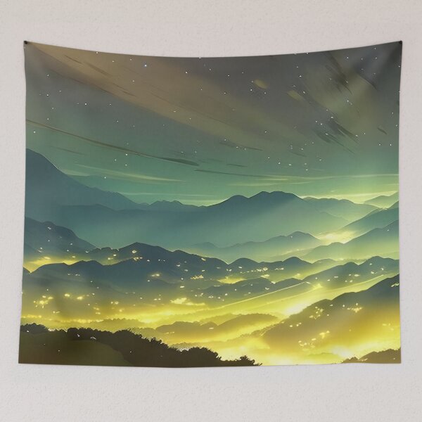 Item preview, Valley under the Stars designed and sold by KodaMoon.