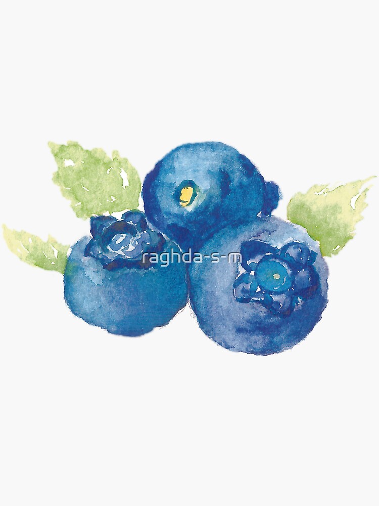 Teal and Berry Watercolor Vinyl