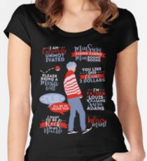 BTS Suga Quotes Women's Fitted Scoop T-Shirt