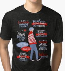 BTS Suga Citations T-shirt chiné