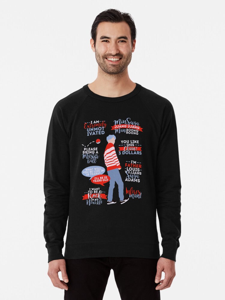 suga sweatshirt