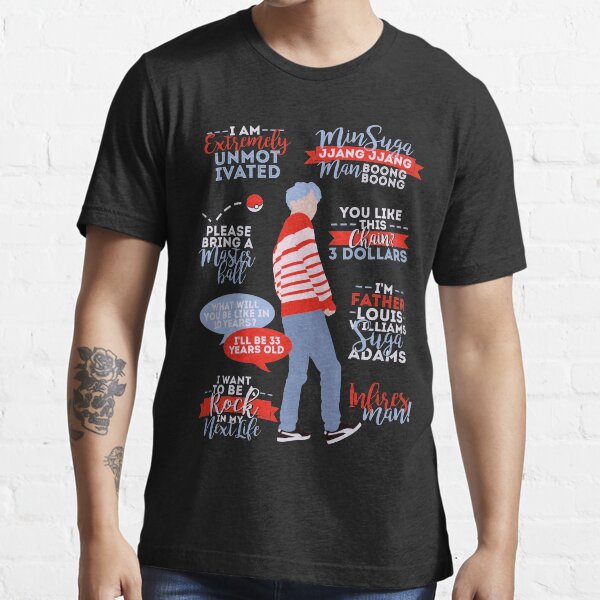 BTS Suga Quotes T-shirt essentiel