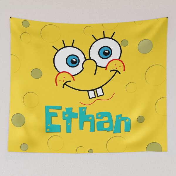 Item preview, SpongeBob Personalized Name Ethan designed and sold by umeimages.