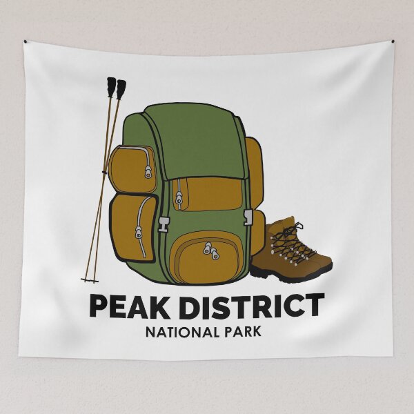 Item preview, Mochila del Parque Nacional Peak District designed and sold by Esskay Designs.