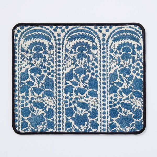 Item preview, Vintage blue floral on white designed and sold by Maggie Vieira.
