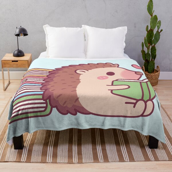 Item preview, Cute Hedgehog Reading A Book designed and sold by rustydoodle.