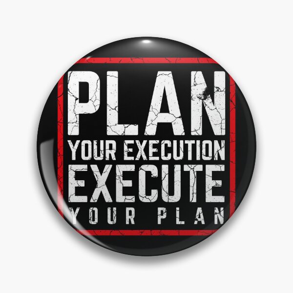 Item preview, Plan Your Execution Execute Your Plan distressed  designed and sold by KingsManKind.