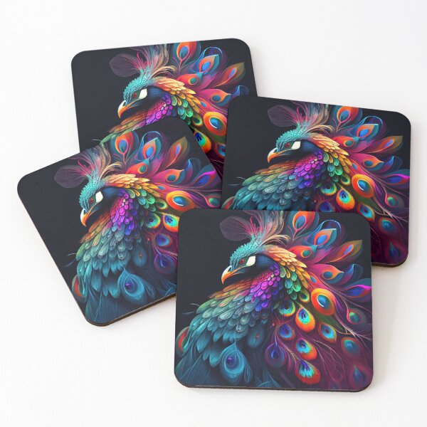 Item preview, Beautiful peacock artwork designed and sold by KOTOdesign.