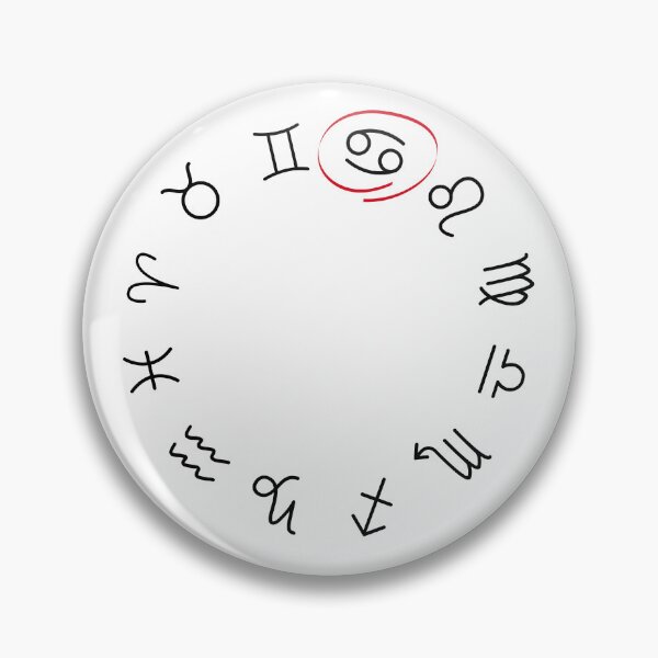 Item preview, Cancer Zodiac Sign designed and sold by to-esu.