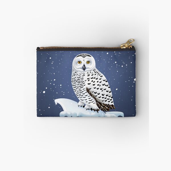 Item preview, Winter nights snowy owl, winter forest in the nights, perfect for natura lovers designed and sold by Collagedream.