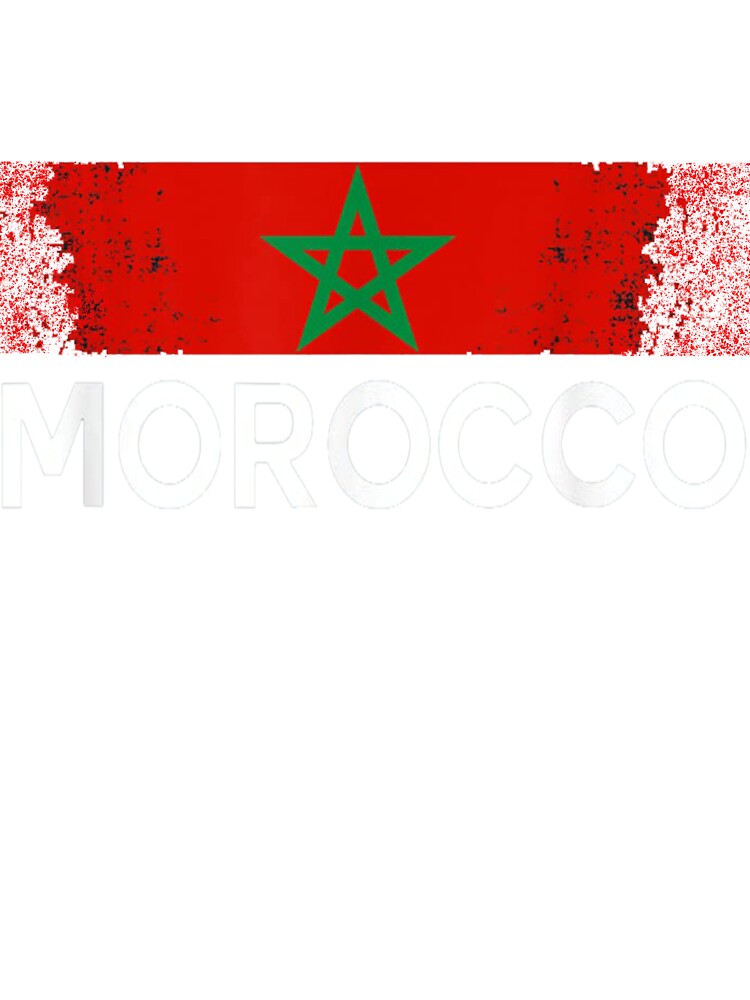 Héritage Marocain Maroc Roots Drapeau Afrique du Nord Patriot T-Shirt,  Drapeau Maroc T-Shirt Drapeaux Marocains Cadeau Maillot de Football  T-Shirt
