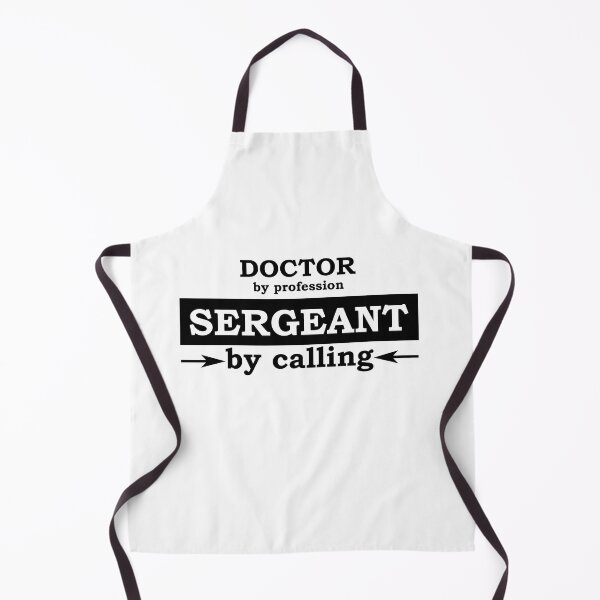 Item preview, Doctor by Profession - Sergeant by Calling designed and sold by TrulyRested.