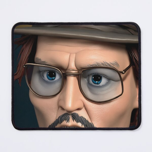 Item preview, Johnny Depp 3d render designed and sold by HappyAiCcidents.
