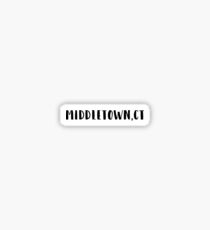 middletown, ct Sticker