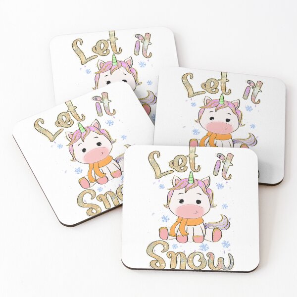 Item preview, Winter Unicorn- Let It Snow designed and sold by badretop.
