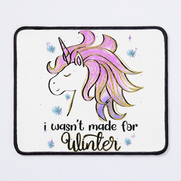 Item preview, Winter Unicorn- I Wasn't Made For Winter designed and sold by badretop.