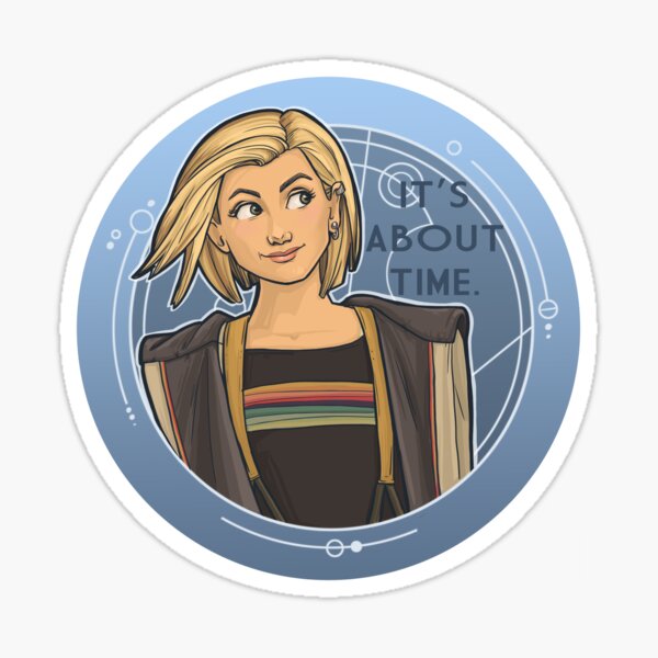 It's About Time Sticker