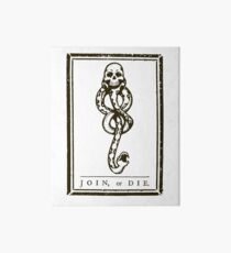 Join Or Die Art Board