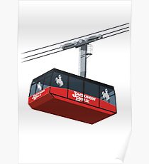 Jackson Hole Cable Car Poster