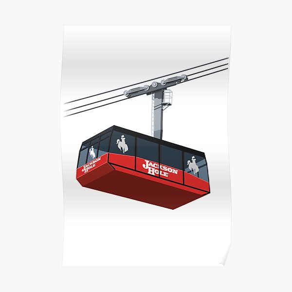 Jackson Hole Cable Car Poster