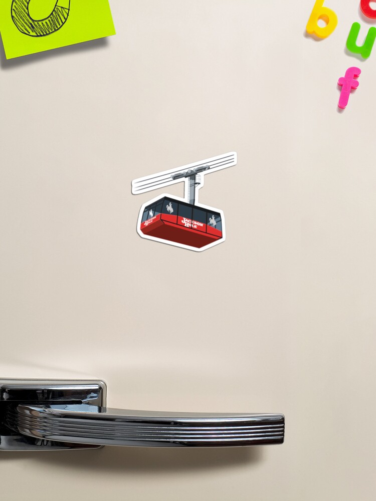 Thumbnail 1 of 3, Magnet, Jackson Hole Cable Car designed and sold by STASHY.