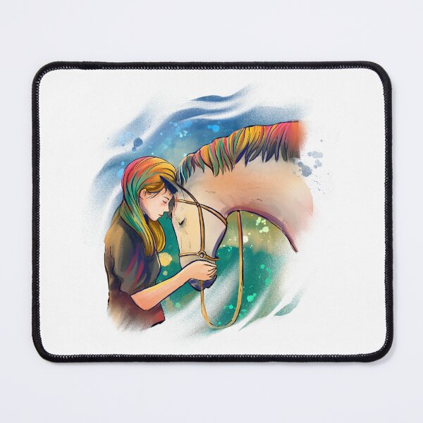 Item preview, Horse Art - Horse and Girl Understands Each Other designed and sold by KaylaStudio.