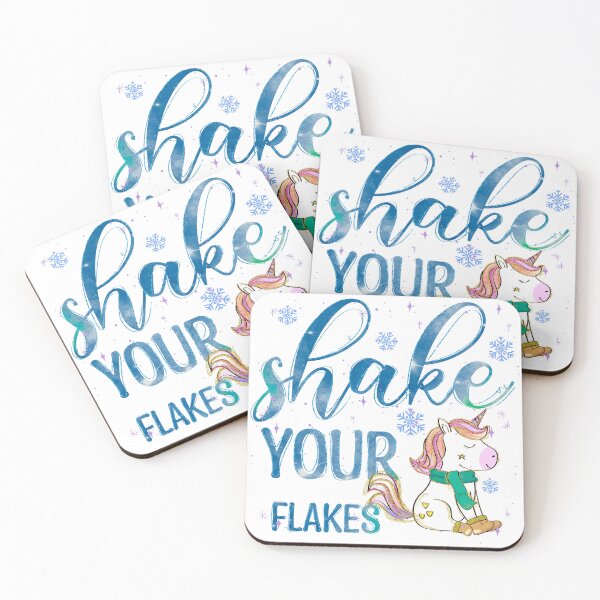 Item preview,  Winter Unicorn- Shake Your Flakes designed and sold by badretop.