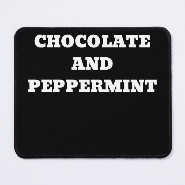 Item preview, Chocolate and Peppermint Cute Christmas X Mas Holiday designed and sold by arcadetoystore.