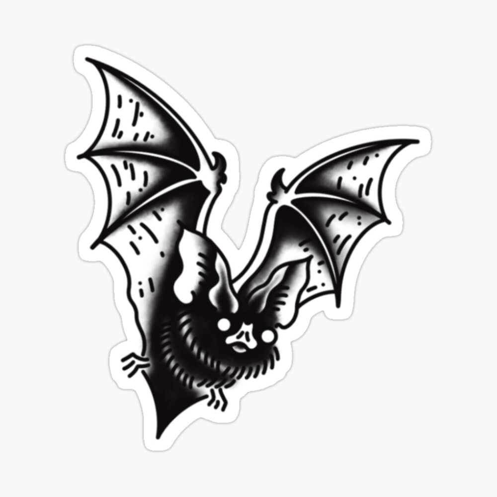 Bats tattoo design