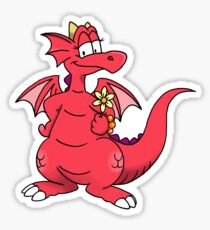 Cinder the Dragon Sticker