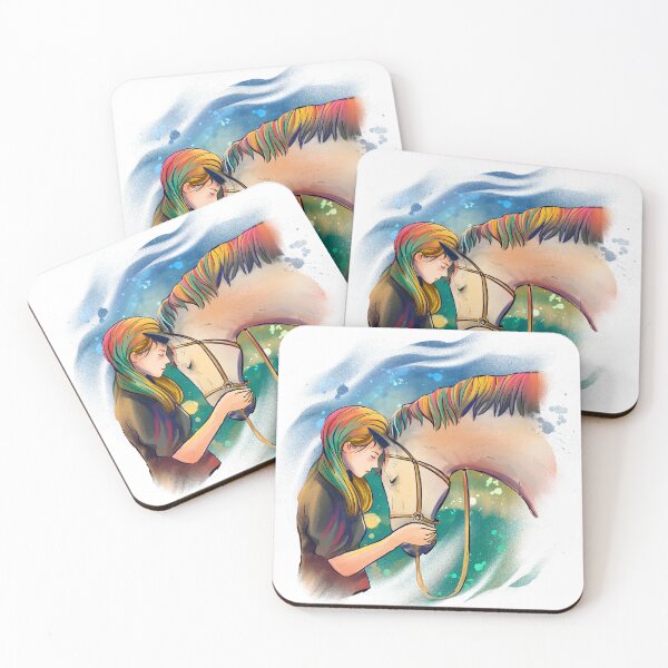 Item preview, Horse Art - Horse and Girl Understands Each Other designed and sold by KaylaStudio.