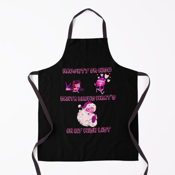 Item preview, Naughty or nice Santa knows what's on my wish list. designed and sold by ConradoBullhead.