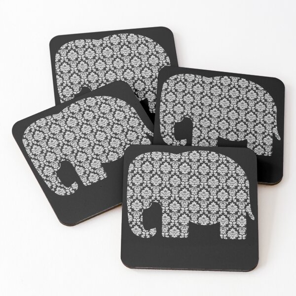 Item preview, Damask Elephant designed and sold by rapplatt.
