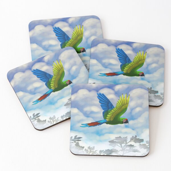 Item preview, Military Macaw designed and sold by JeMiChi Art.
