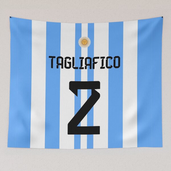 Artikelvorschau, Nicolas Tagliafico - Argentinien Weltmeisterschaft entworfen und verkauft von On Target Sports.