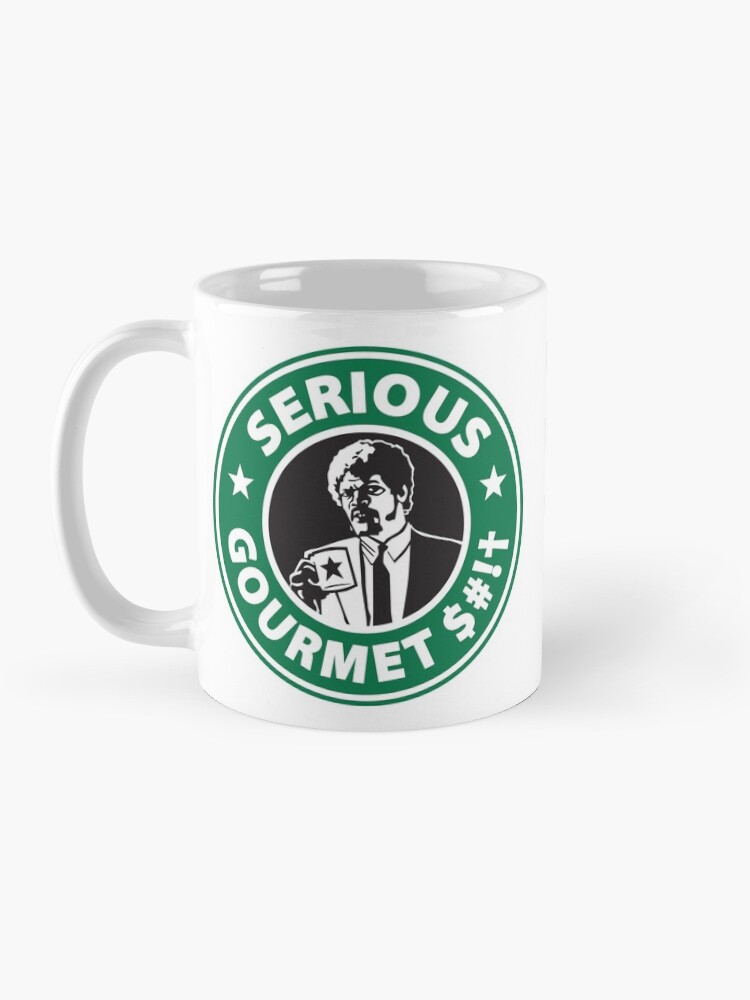 Alternate view of Some Serious Gourmet Coffee (clean) Mug