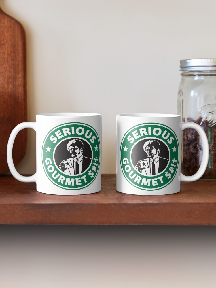 Alternate view of Some Serious Gourmet Coffee (clean) Mug