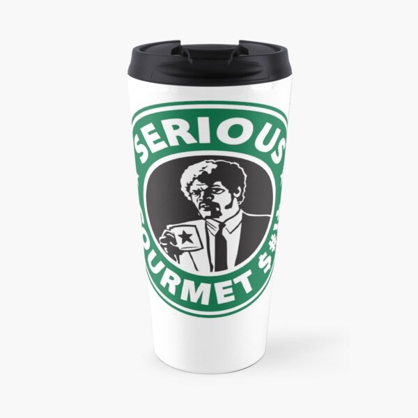 Some Serious Gourmet Coffee (clean) Travel Mug