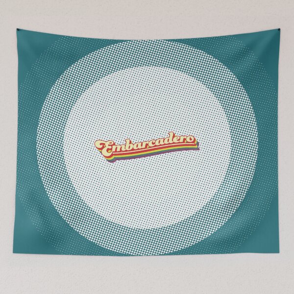 Item preview, Embarcadero | Retro Rainbow designed and sold by retroready.