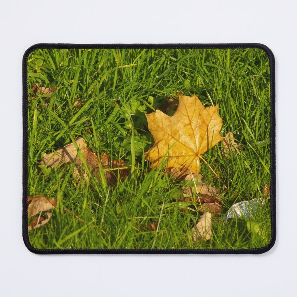 Item preview, autumn leaves and grass designed and sold by Francespoppy.
