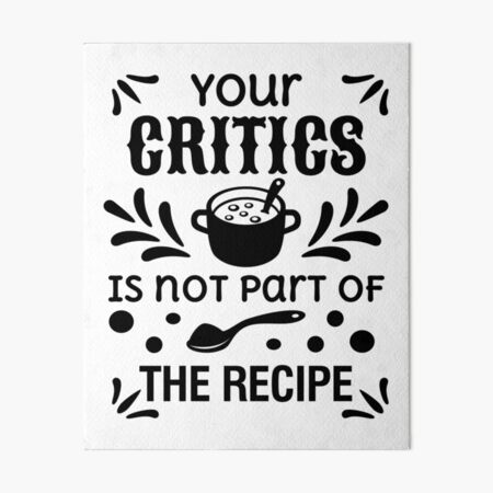 Your Opinion Recipe Funny Kitchen Quote Saying Phrase