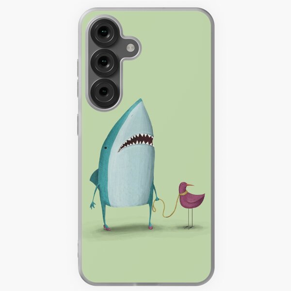 Item preview, Shark and bird friend designed and sold by agrapedesign.