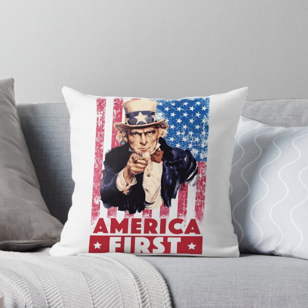 Item preview, America First Uncle Sam designed and sold by GrandOldTees.