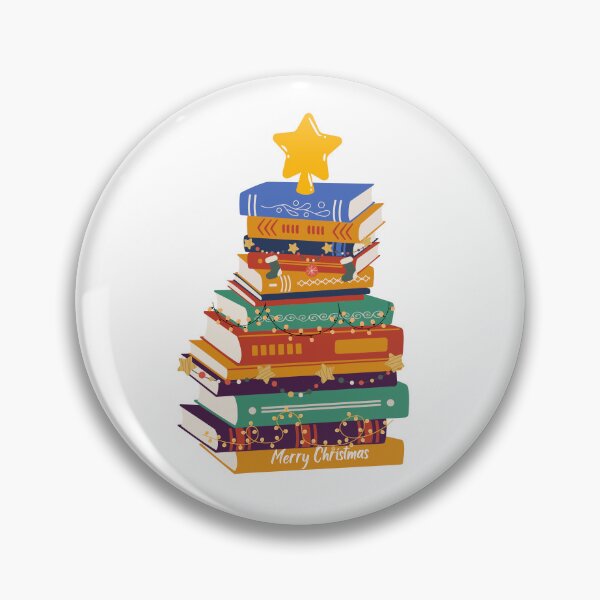 Artikelvorschau, Buchliebhaber, Weihnachtsbaum, Feiertag, Lesen, Liebe, To entworfen und verkauft von Inspirely.